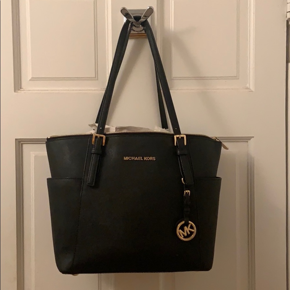 Black Michael Kors Shoulder/Tote Bag